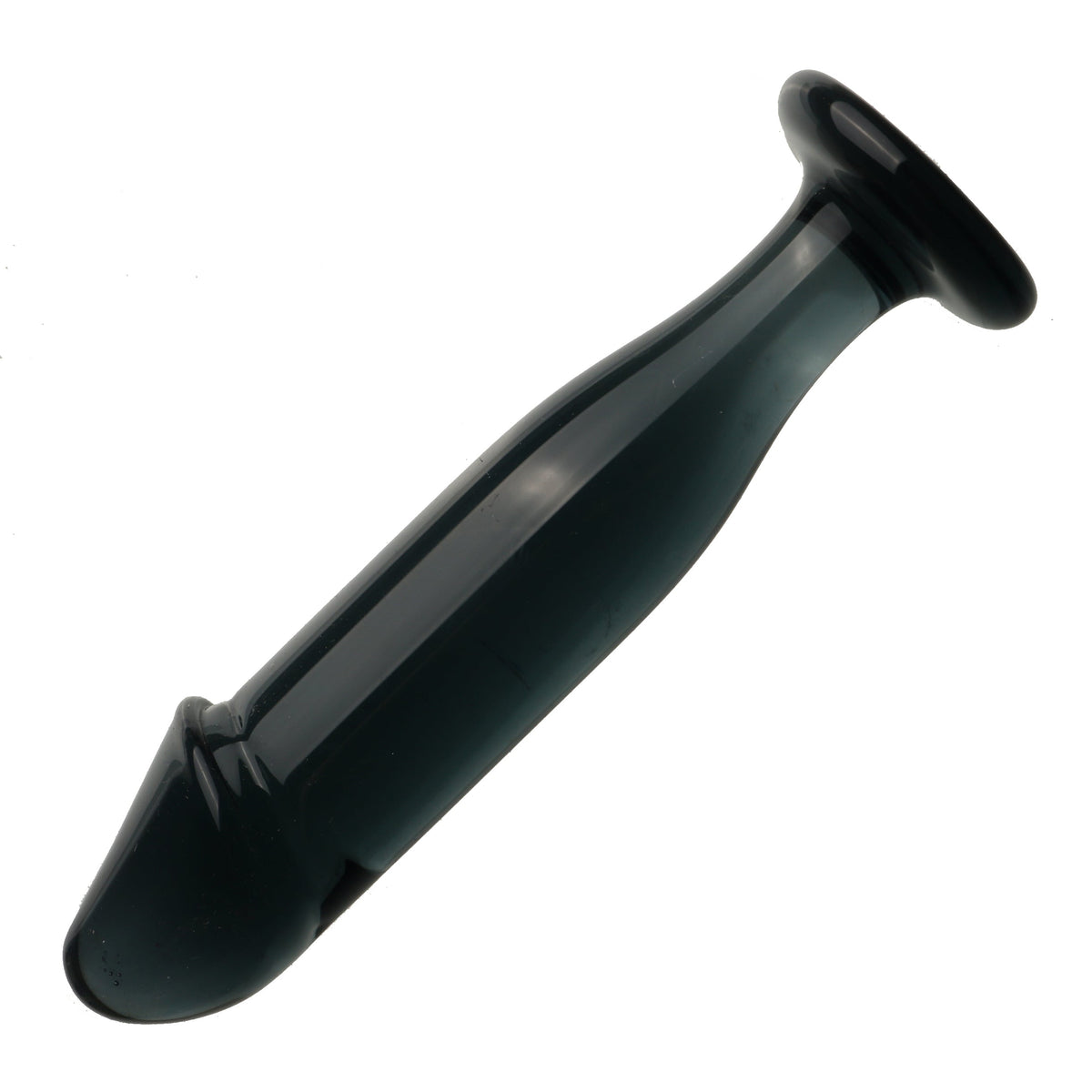Glazen Dildo Met Anal Design En Transparante Look