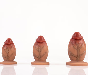 Realistic Short Penis Silicone Butt Plug