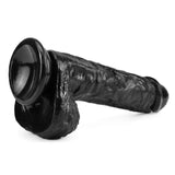 Afbeelding in Gallery-weergave laden, Realistische Zwarte Dildo 10 Inch PVC