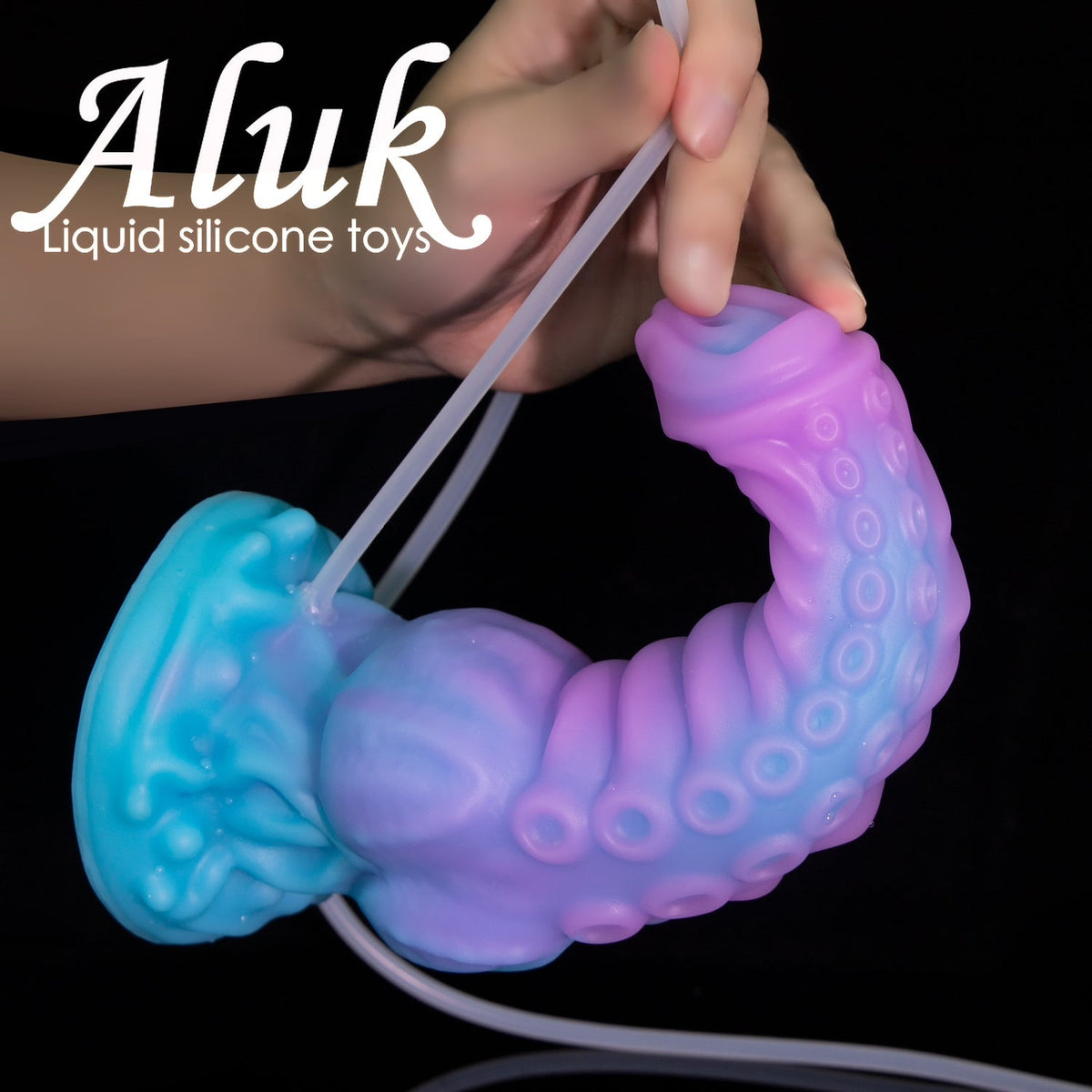 Alien Tenticle Squirting Dildo Met Silicone