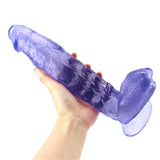 Load image into Gallery viewer, Big thick blue dildo