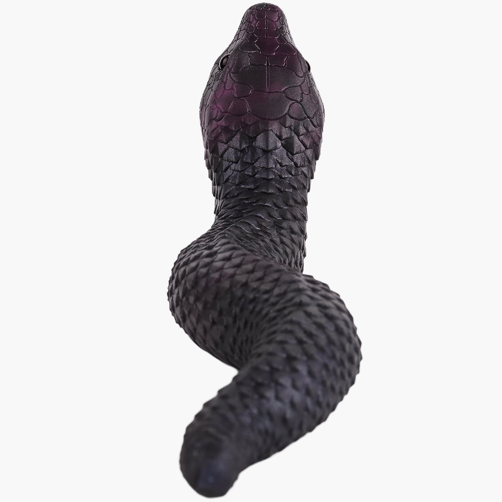 42 cm Zwarte Rode Slangen Silicone Fleshlight