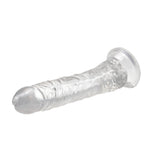 Load image into Gallery viewer, 8 Inch Clear Jelly Dildo