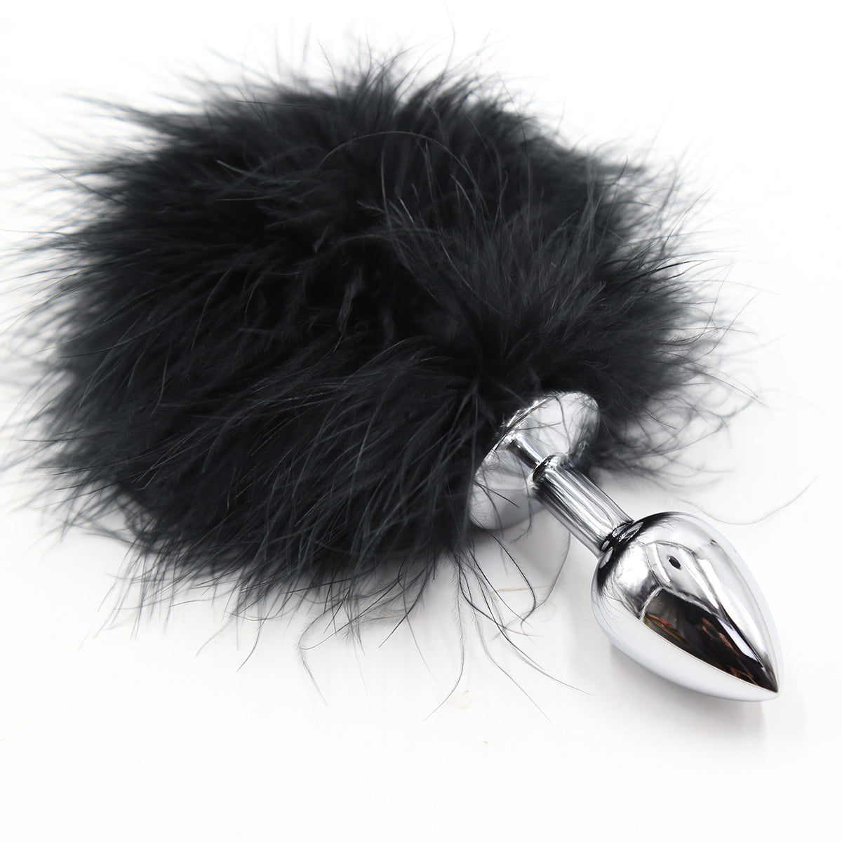 Small Bunny Tail Metal Butt Plug Fantasy