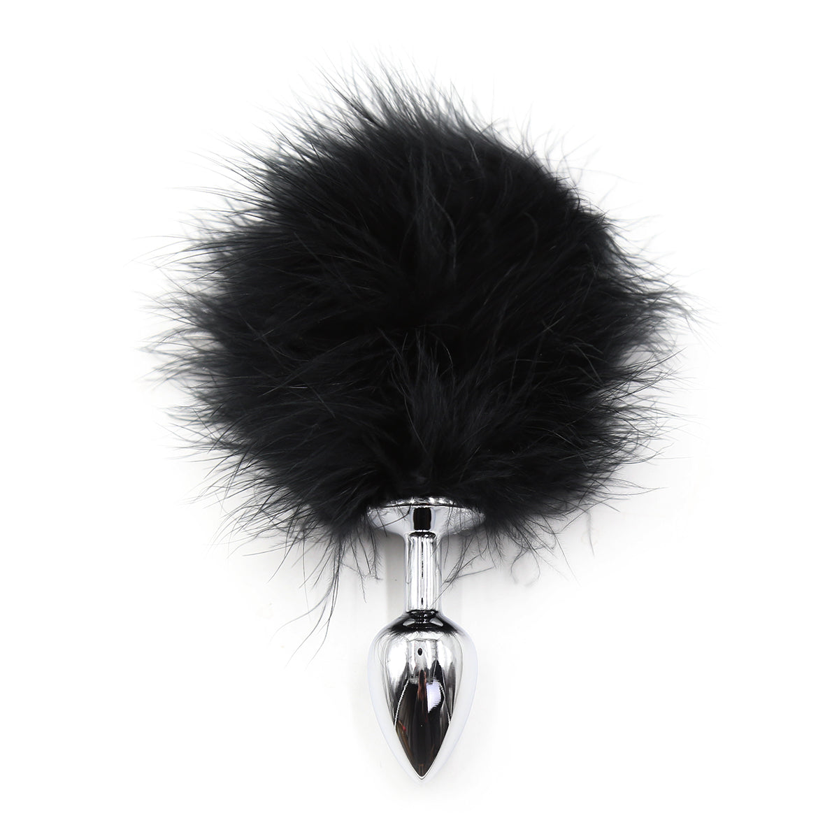 Small Bunny Tail Metal Butt Plug Fantasy