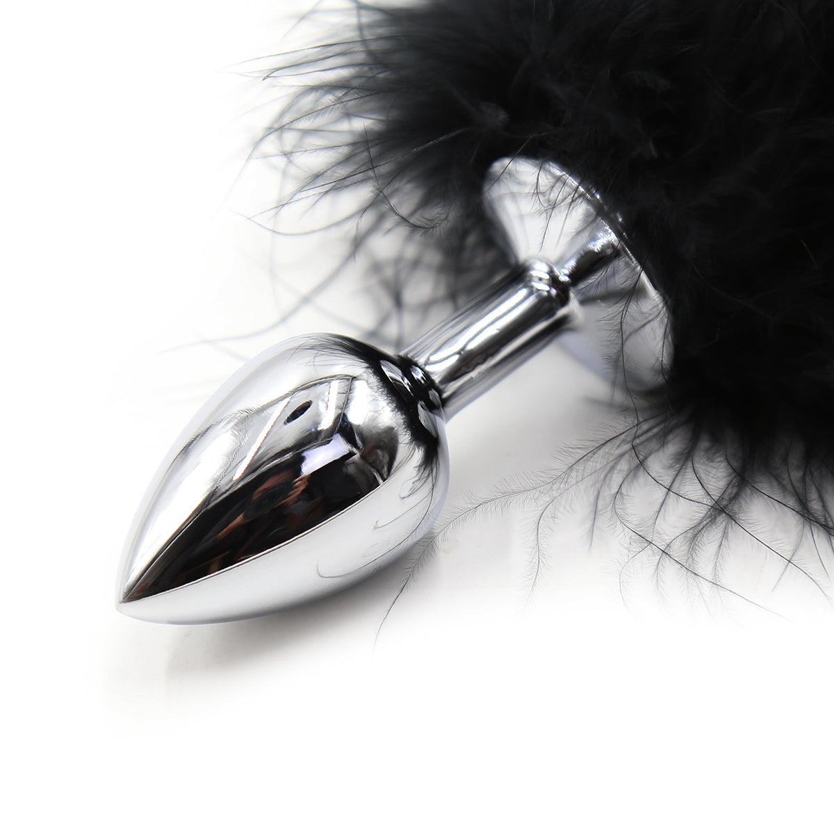 Small Bunny Tail Metal Butt Plug Fantasy
