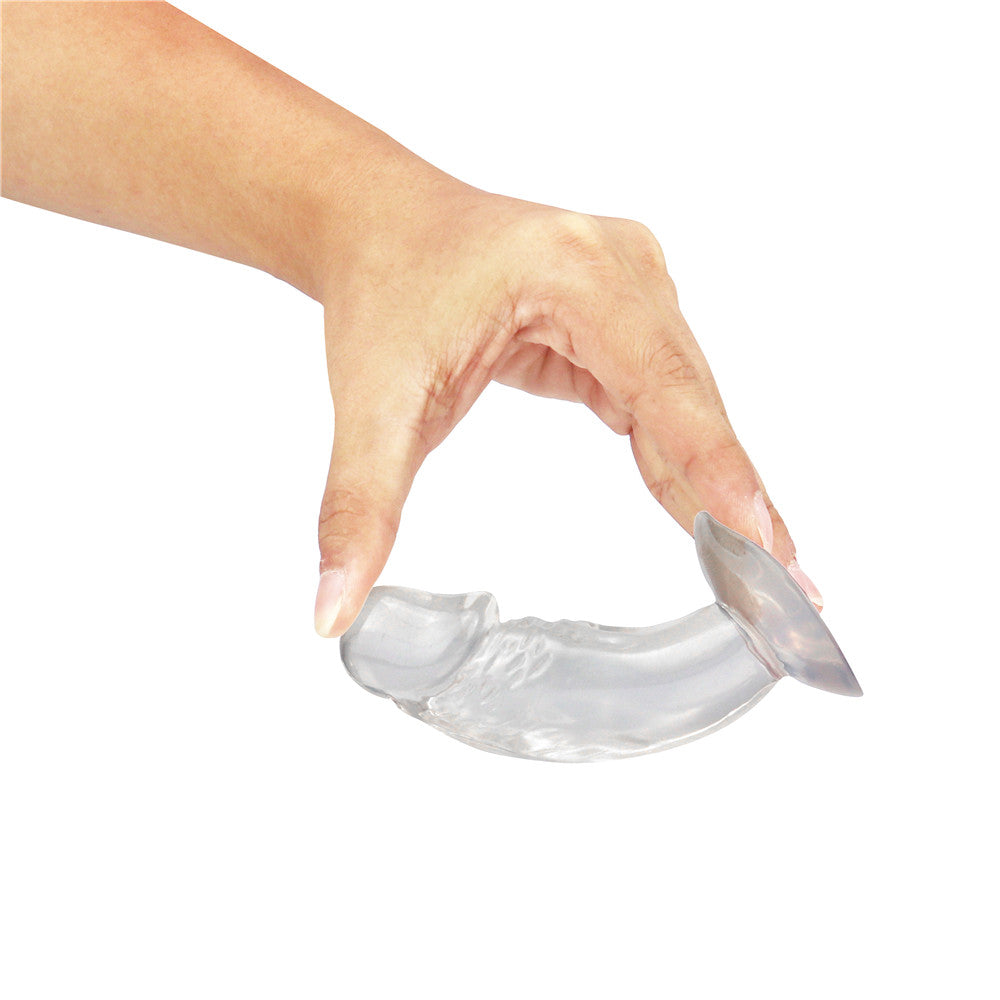 4 Inch Clear Jelly Mini anal Dildo