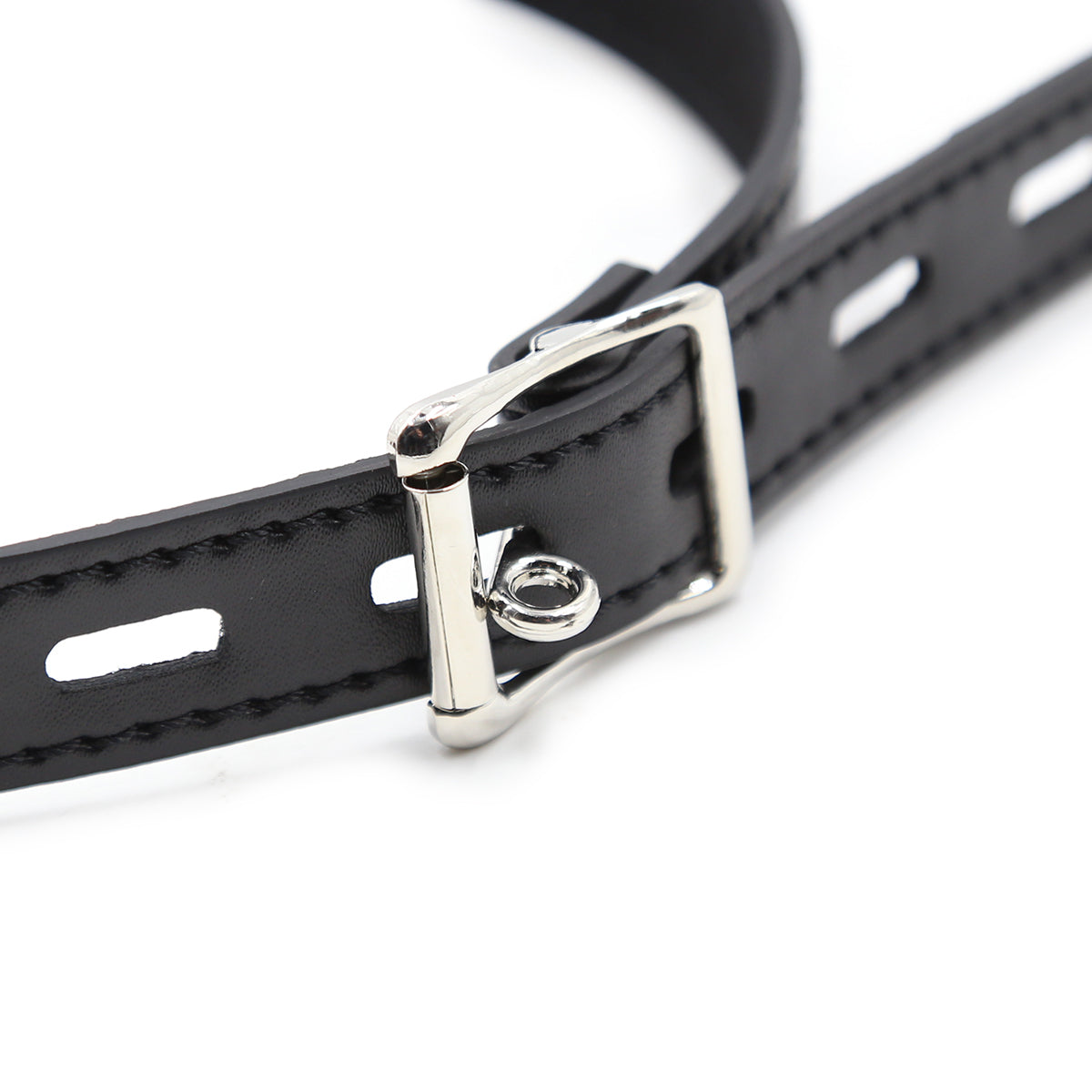 Zwarte Ademende BDSM Ball Gag Voor Bondage