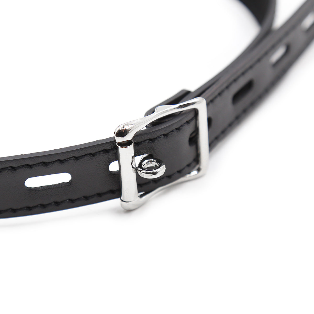 Zwarte Ademende BDSM Ball Gag Voor Bondage