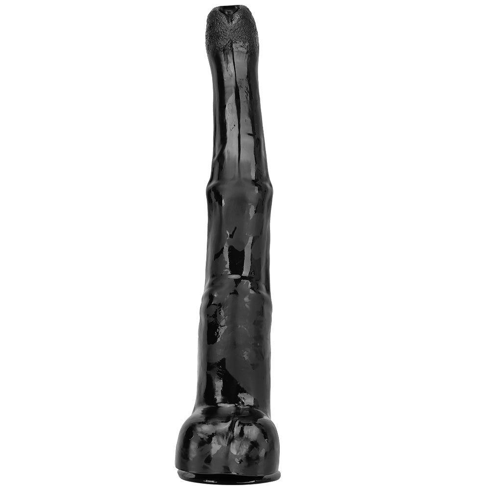 Lange Dildo 47 cm Black Horse Cock
