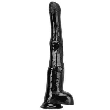 Lange Dildo 47 cm Black Horse Cock