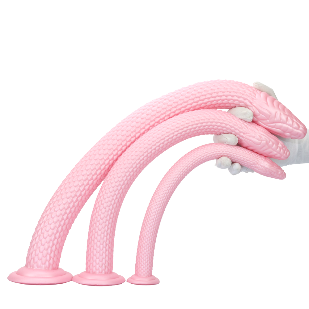 53cm Fantasy Dildo Met Slangvorm Lang