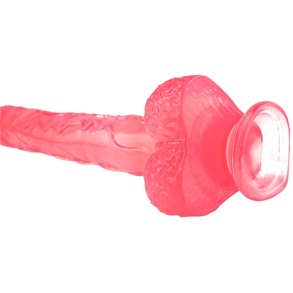 42cm Roze Long Jelly Anaal Dildo