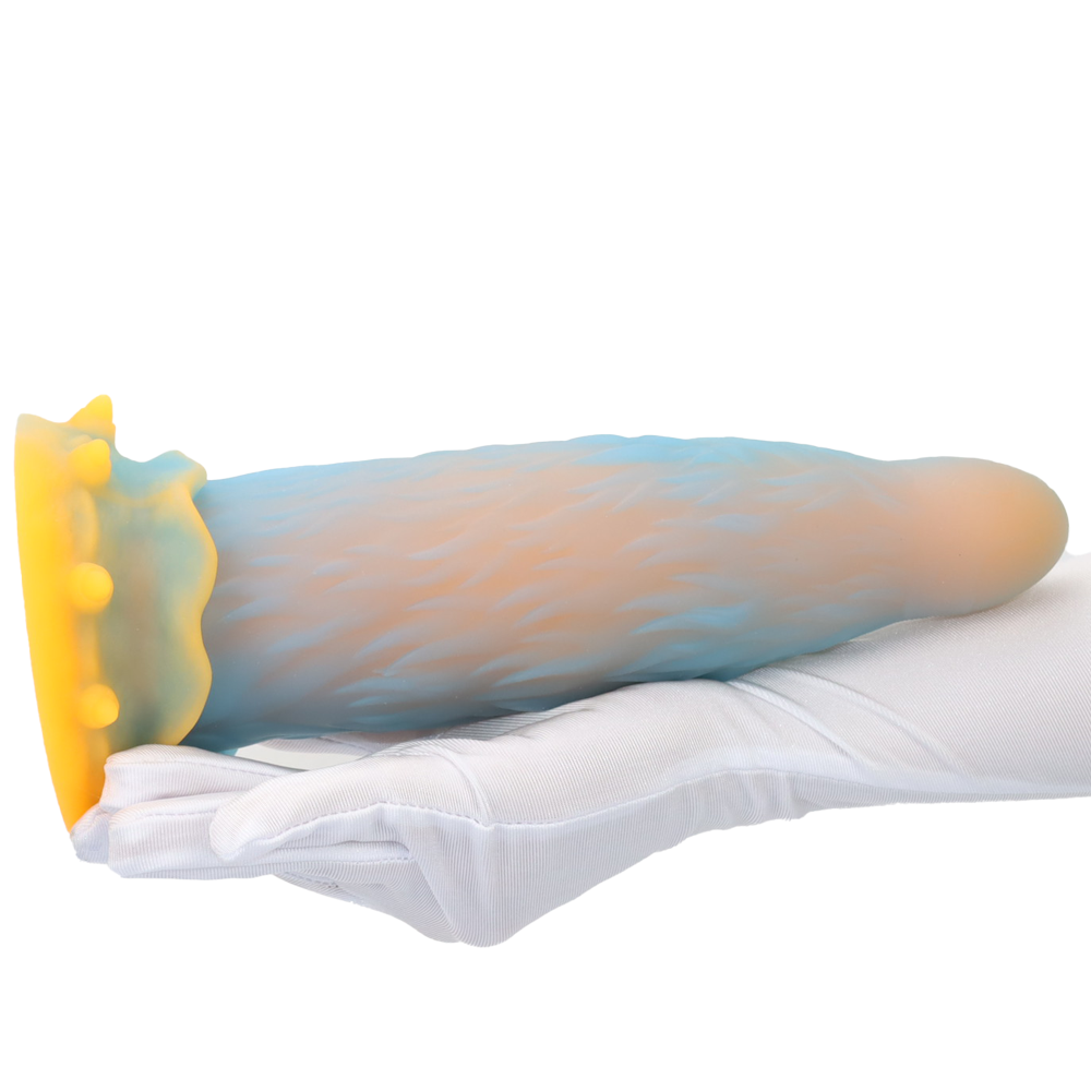 28 cm Lichtgevende Fantasy Buttplug met Zuignap