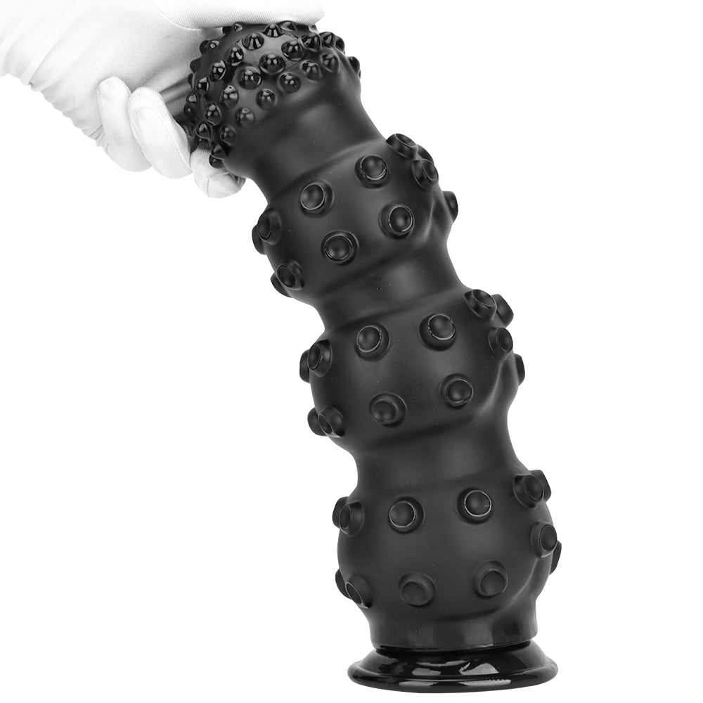 13 Inch Textured Anal Bead Plug Kit