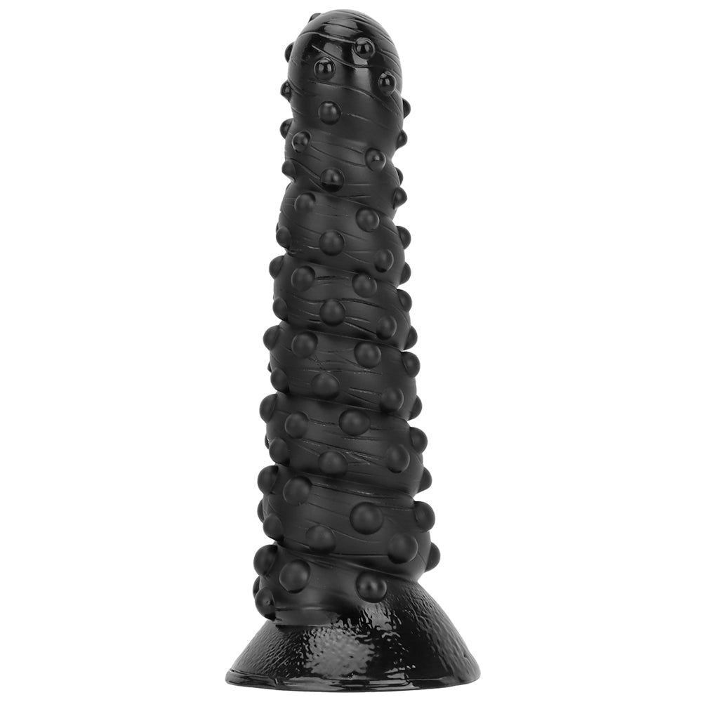Grote Buttplug 38 cm Ribbel Siliconen Anaal Speeltje