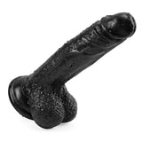 Afbeelding in Gallery-weergave laden, 7 Inch Zwarte Dildo Omtrek Zuignap