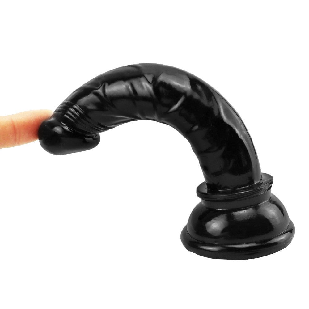 14.5cm Kleine Black Slank Anal Dildo