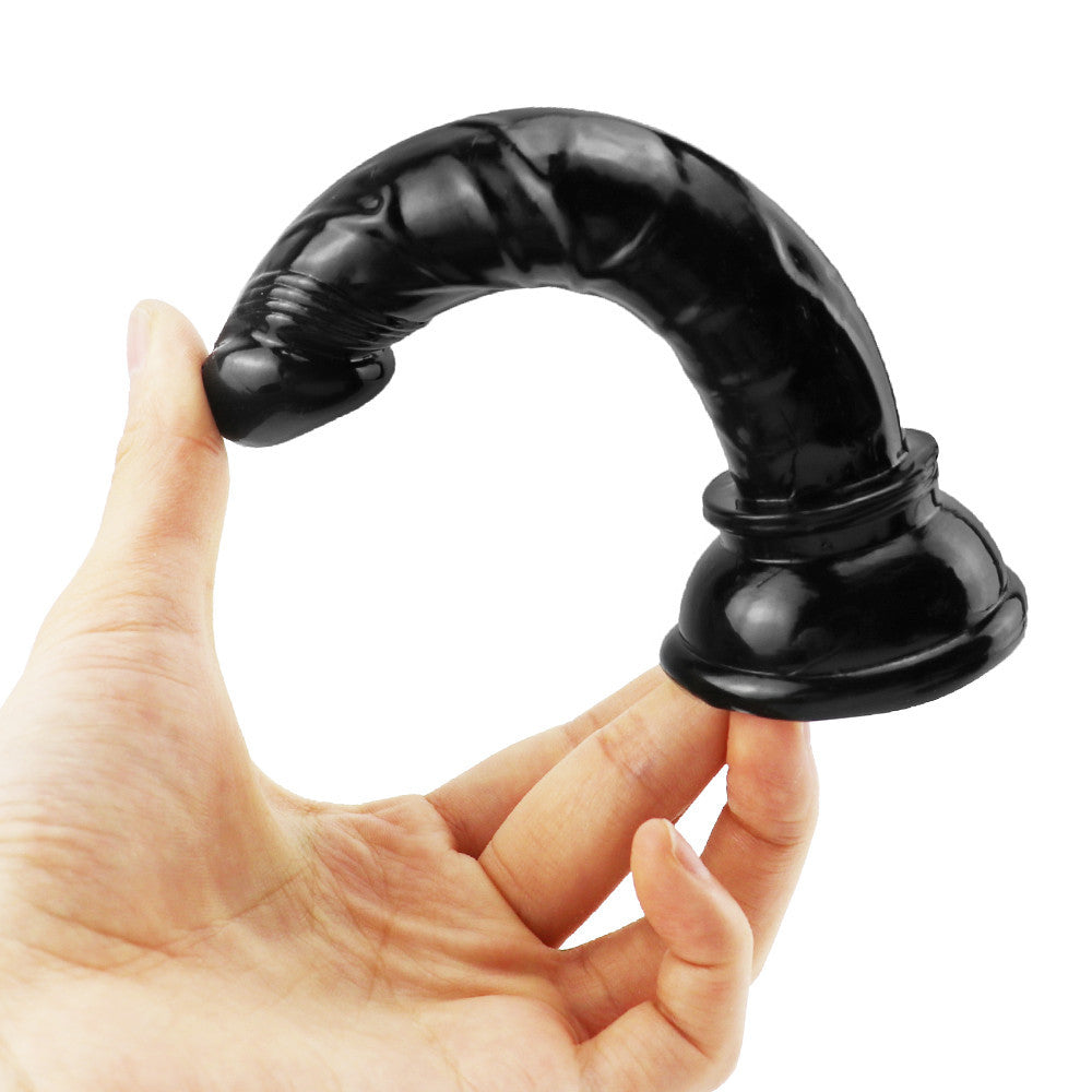 14.5cm Kleine Black Slank Anal Dildo