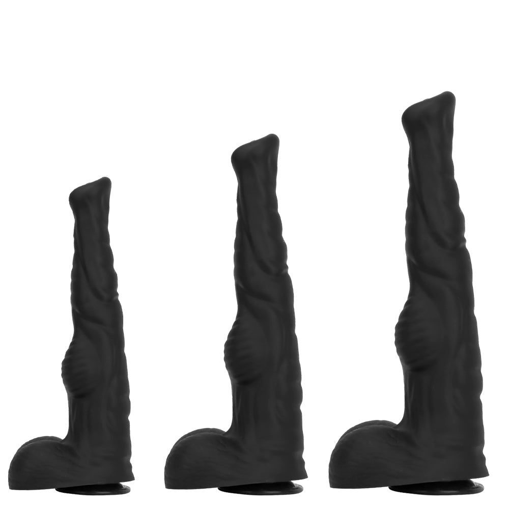 Big Black Dildos 40.65 cm Silicone Horse Cock