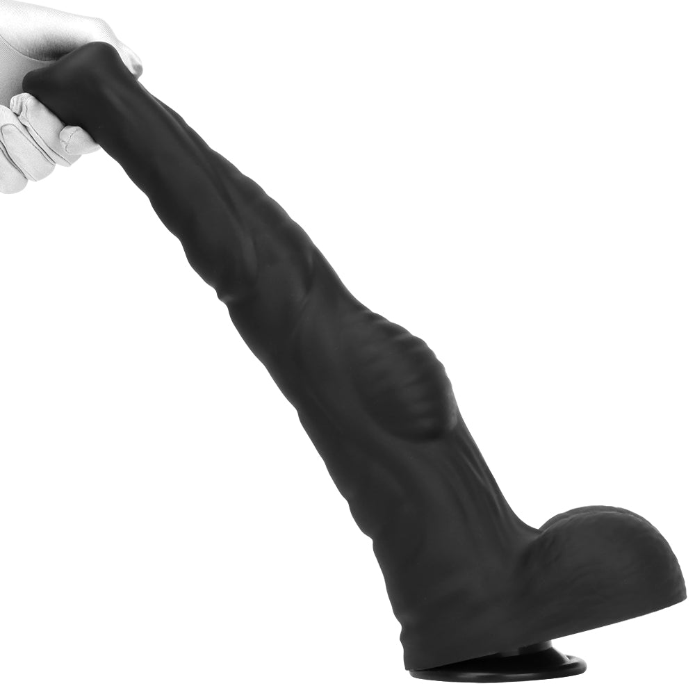 Big Black Dildos 40.65 cm Silicone Horse Cock