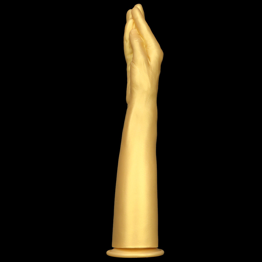 40cm Gouden Silicone XXL Anal Armdildo