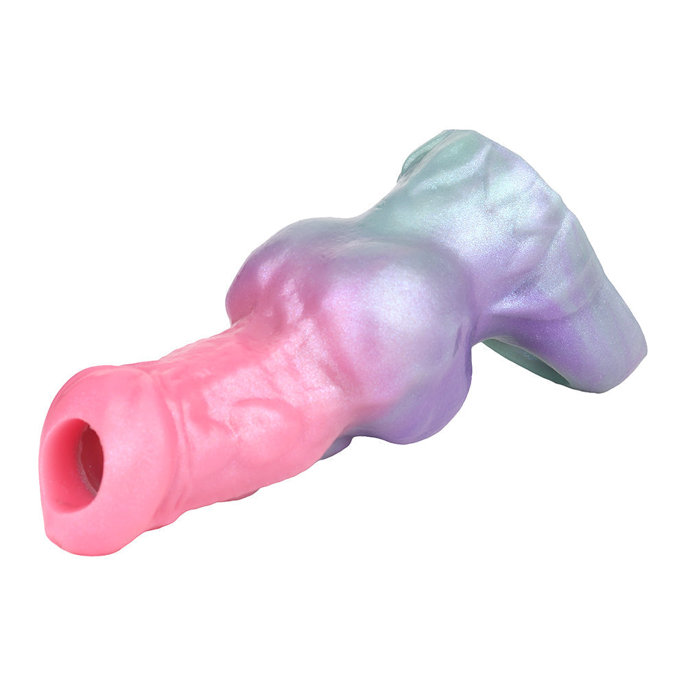 15.2cm Dog Knot Penissleeve Silicone Fantasy