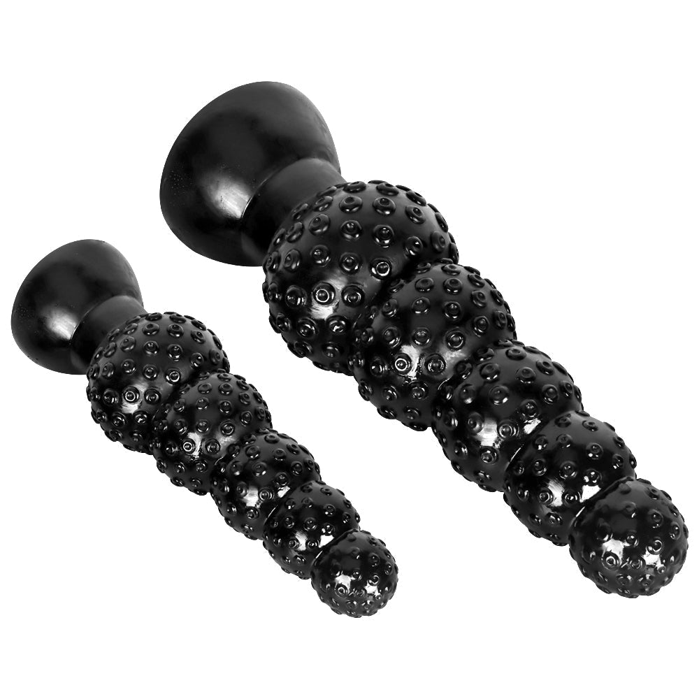 Zwarte Octopus Tentakel Dildo Met Kralen