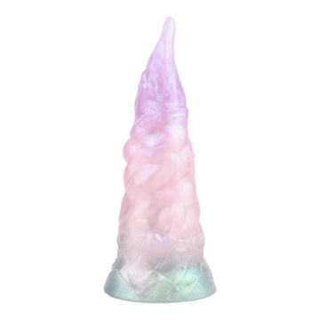 Roze Silicone Dildo In IJsjesvorm Met Zuignap