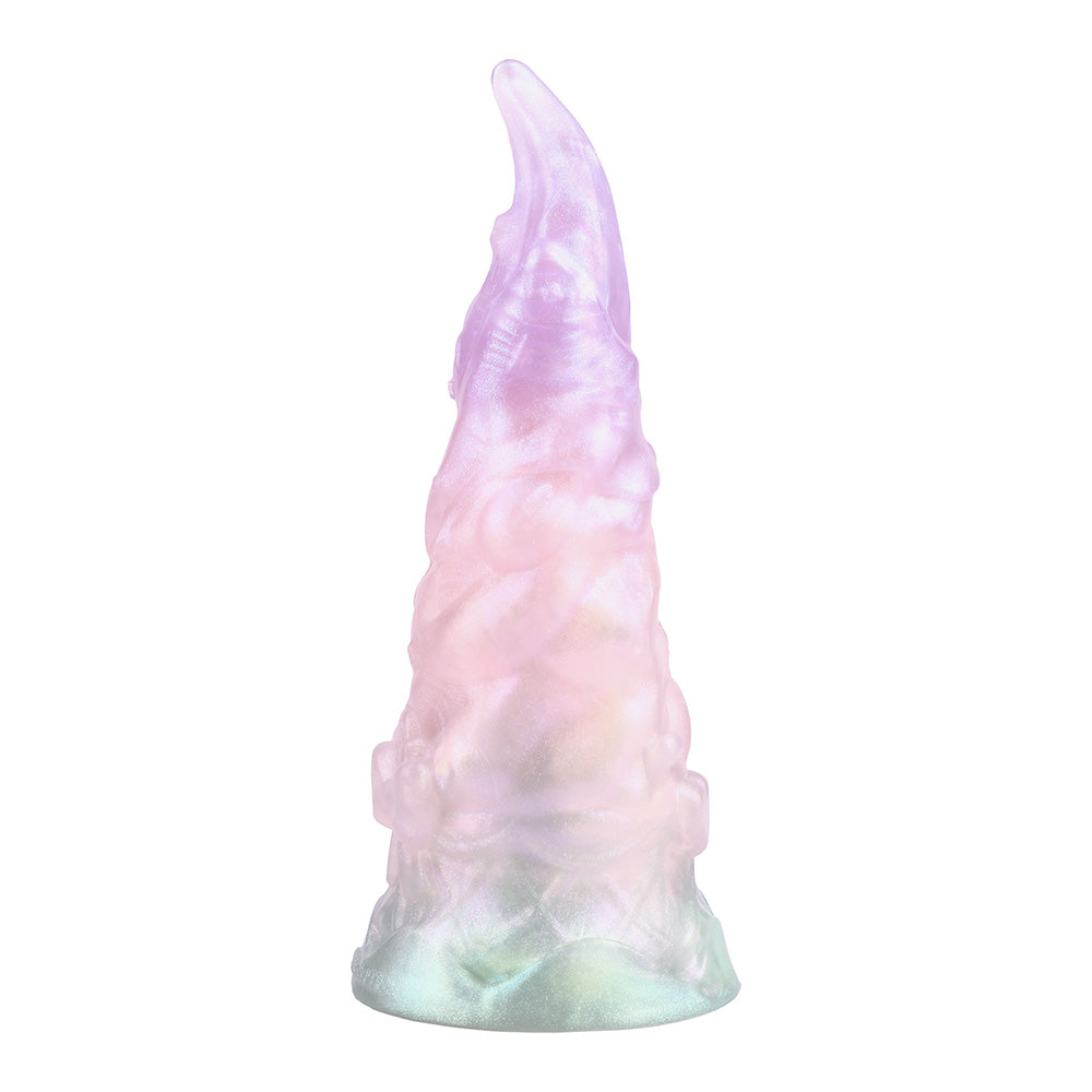 Roze Silicone Dildo In IJsjesvorm Met Zuignap