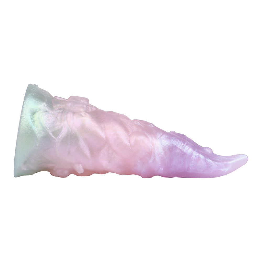 Roze Silicone Dildo In IJsjesvorm Met Zuignap