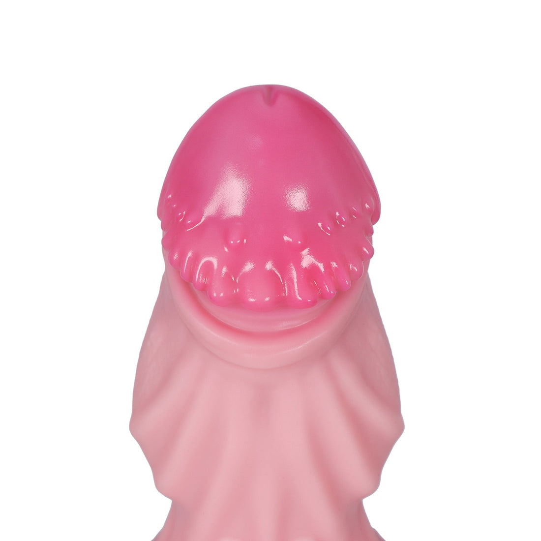 Roze Grote Buttplug Met Fantasy Knot