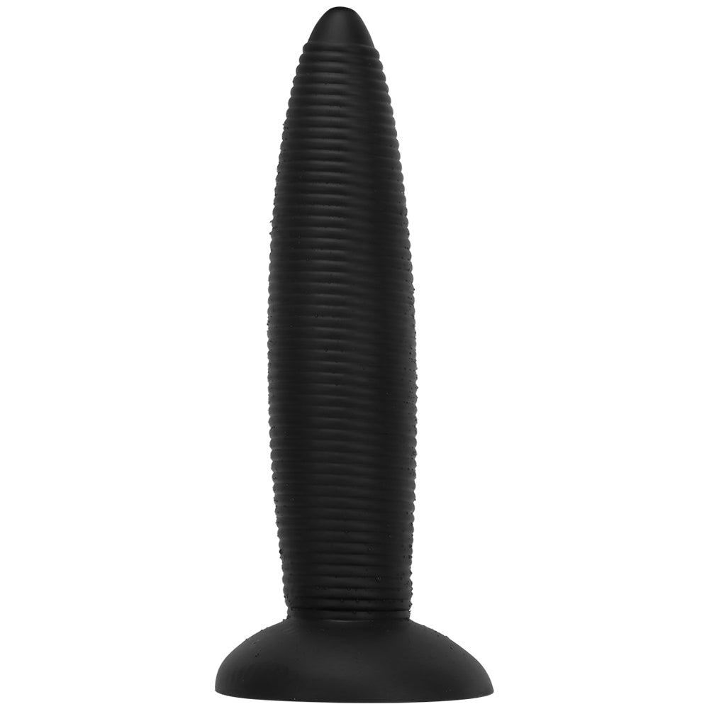 Big Black Dildo Realistisch Met Ribbels 38cm