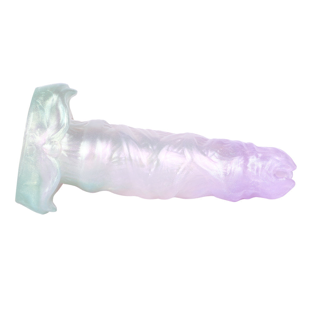 Parelmoer Fantasy Ovipositor Dildo met Glow Effect