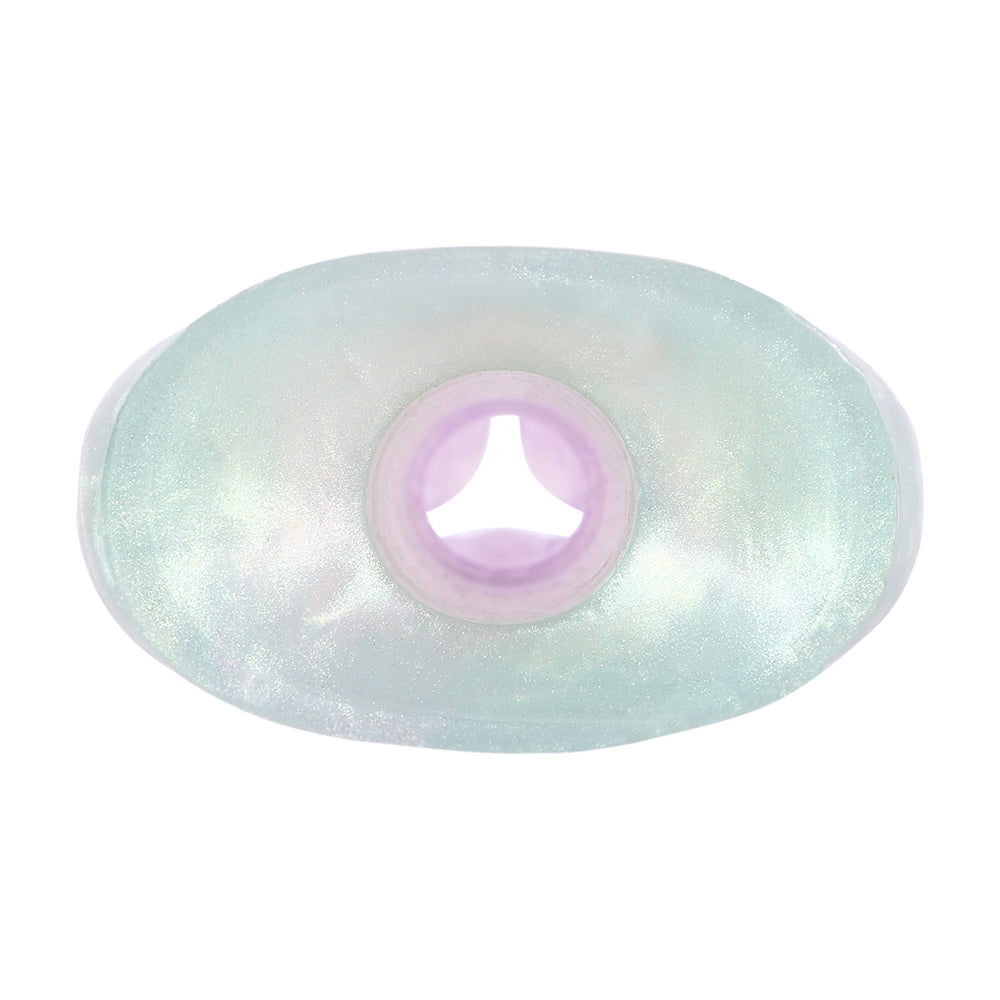 Parelmoer Fantasy Ovipositor Dildo met Glow Effect