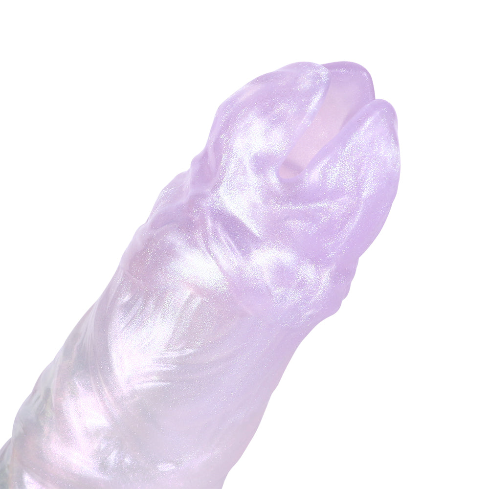 Parelmoer Fantasy Ovipositor Dildo met Glow Effect