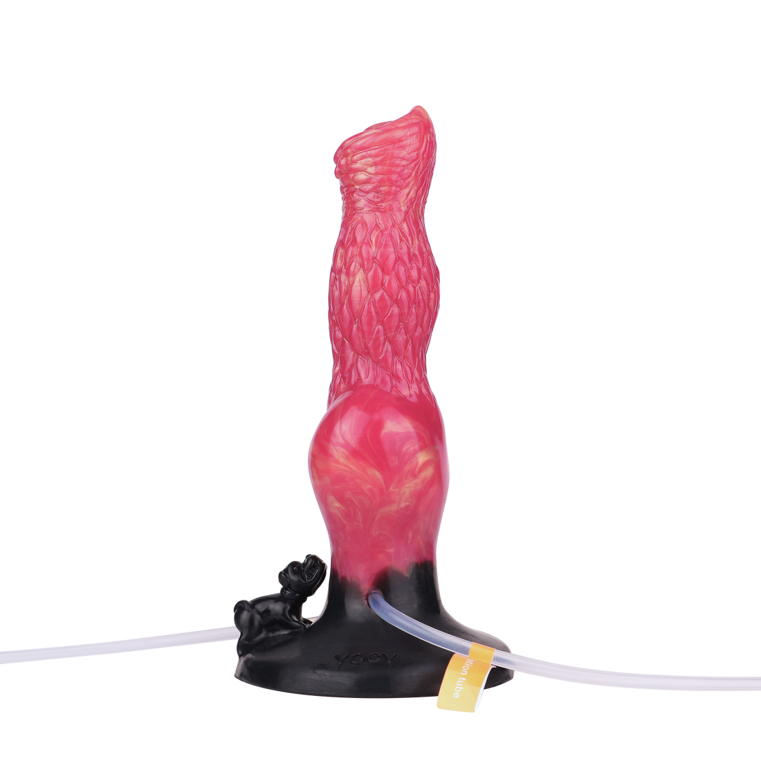 21.7 cm Red Inflatable Ejaculating Dogdildo