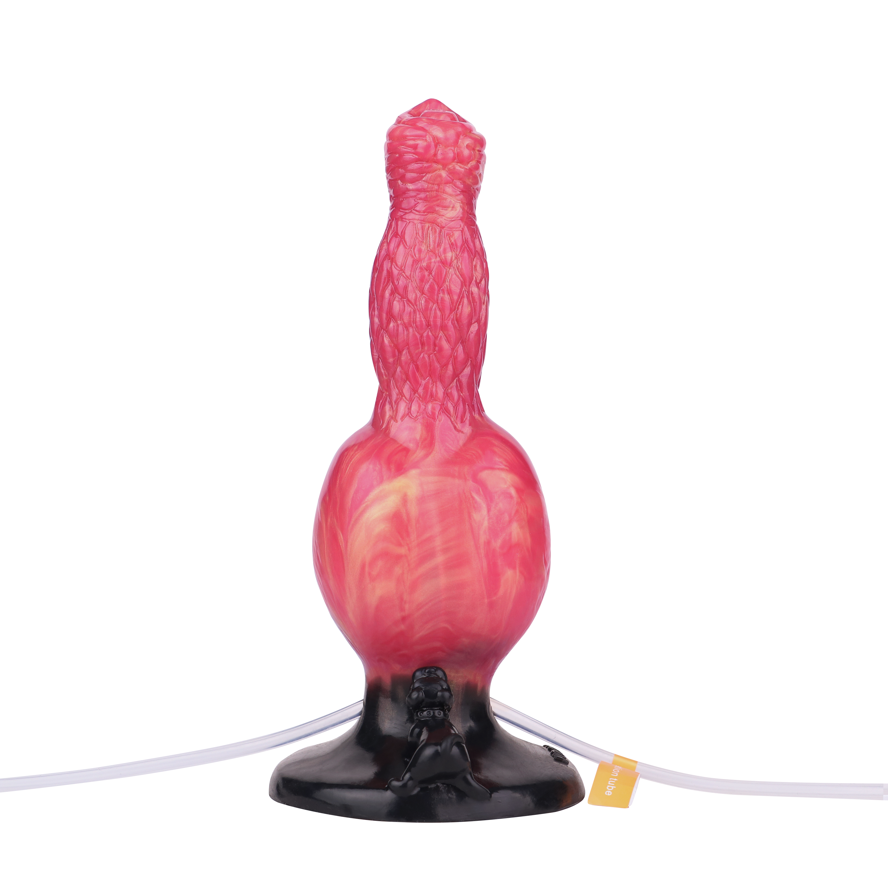 21.7 cm Red Inflatable Ejaculating Dogdildo