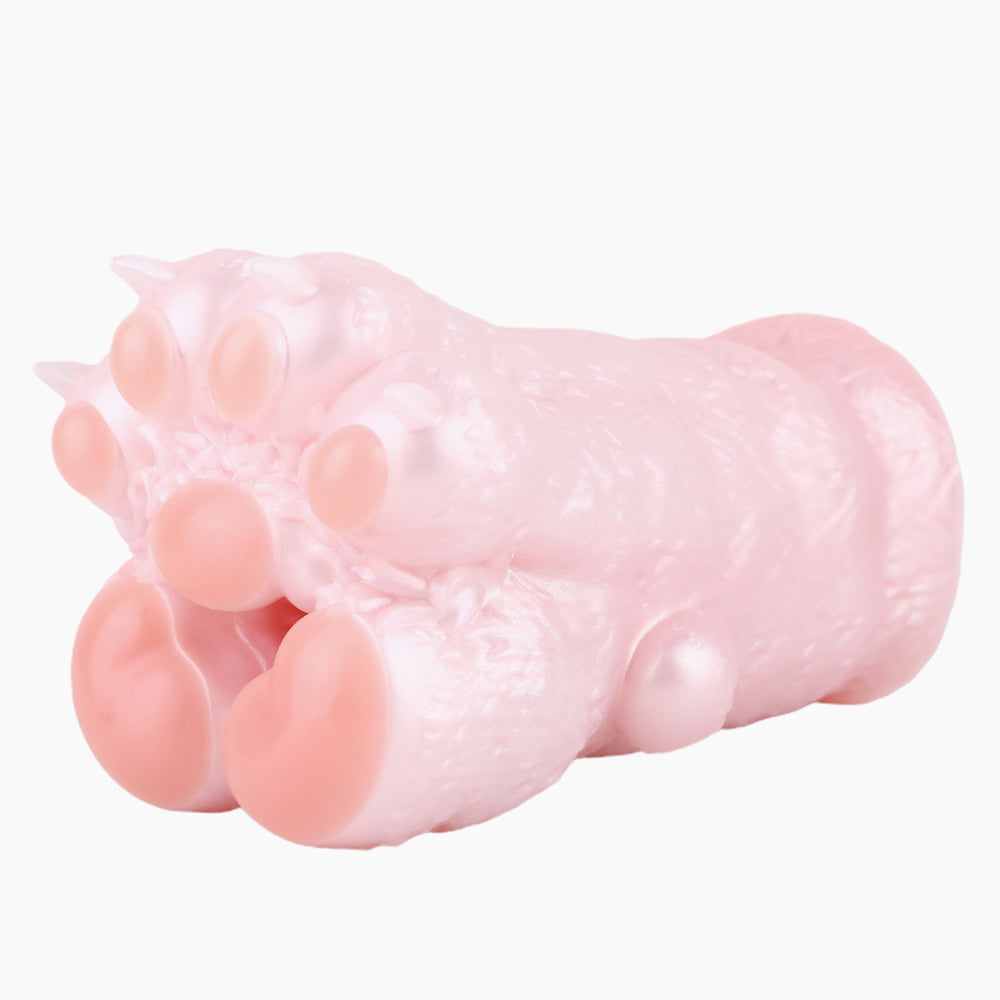 Roze Kattenpoot Pussy Pocket Met Strakke Tunnel