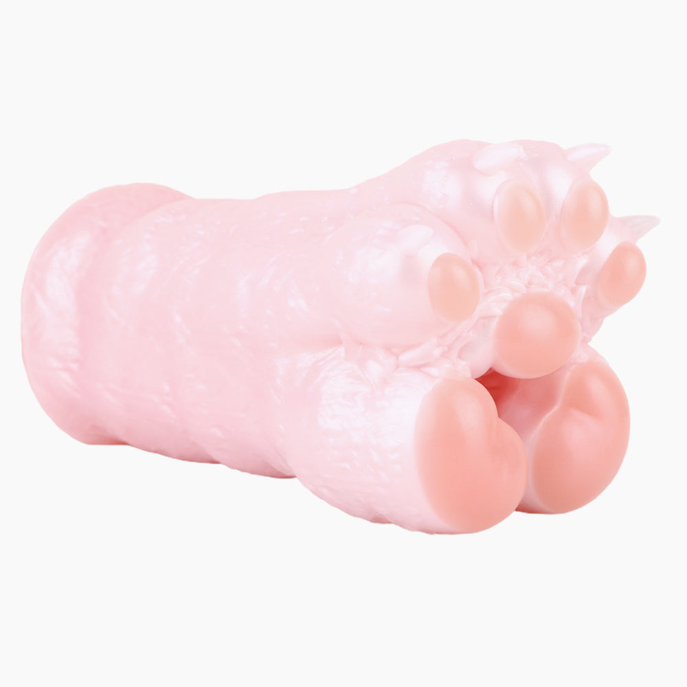 Roze Kattenpoot Pussy Pocket Met Strakke Tunnel