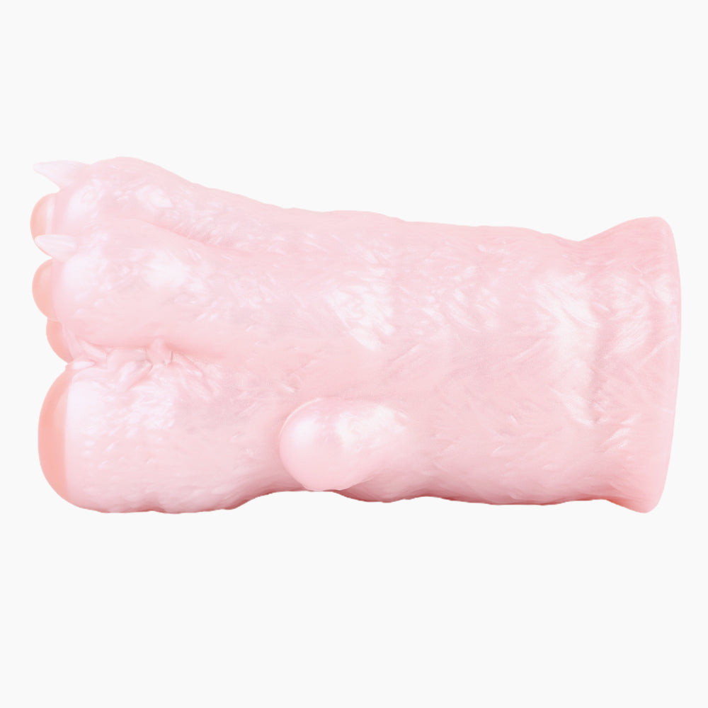 Roze Kattenpoot Pussy Pocket Met Strakke Tunnel