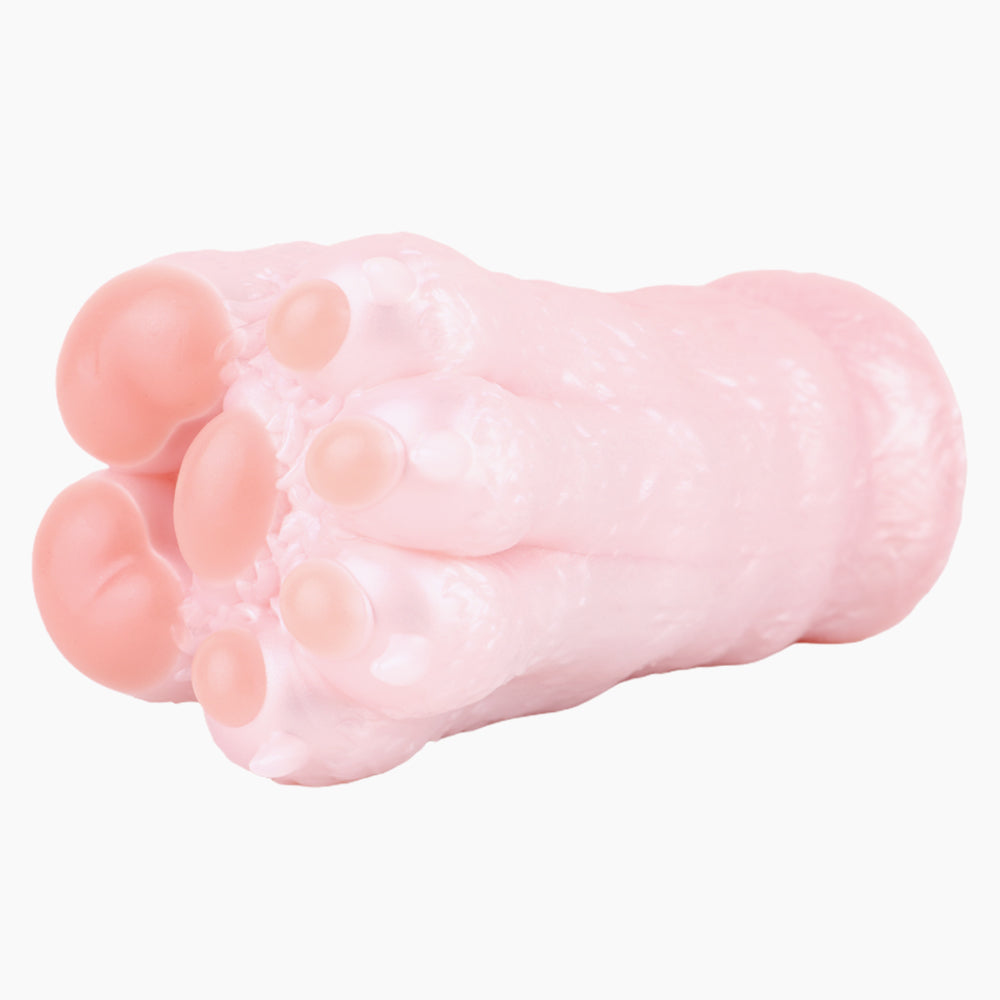 Roze Kattenpoot Pussy Pocket Met Strakke Tunnel