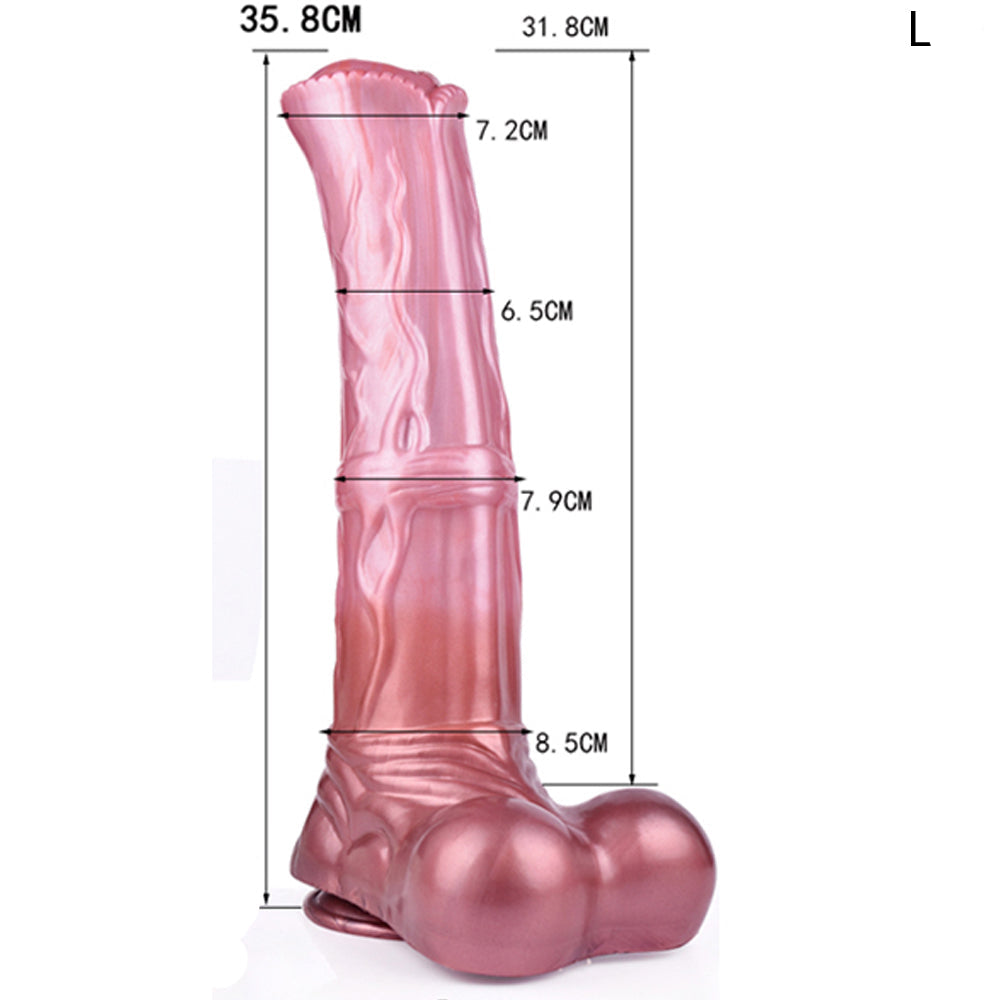 35.8 cm Extra Lange Centaur Big Dildo