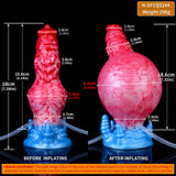 Afbeelding in Gallery-weergave laden, 2-in-1 Inflatable Ejaculating Dildo Dildo