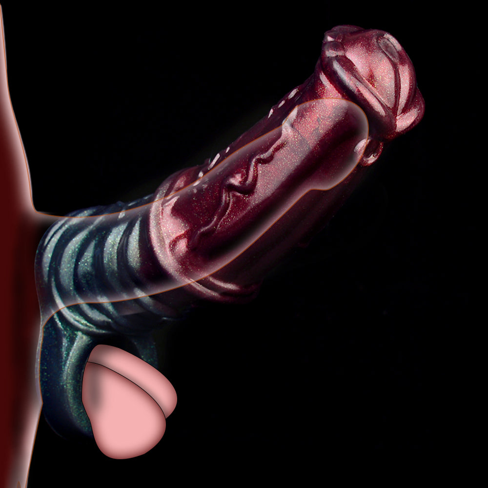 17 cm Grote Fantasy Horse Cock Sleeve