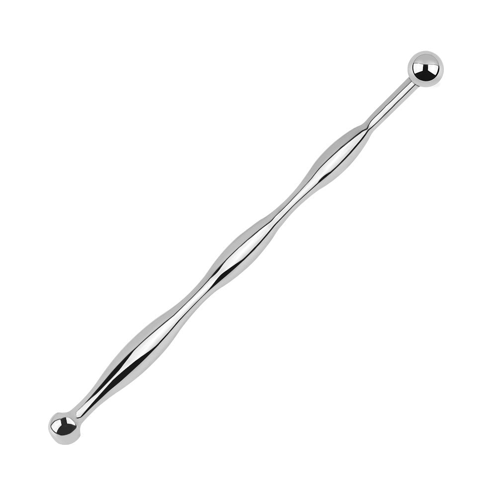 Dubbelzijdige RVS Sounding Penis Plug Met Kralen
