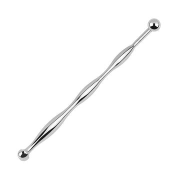 Dubbelzijdige RVS Sounding Penis Plug Met Kralen