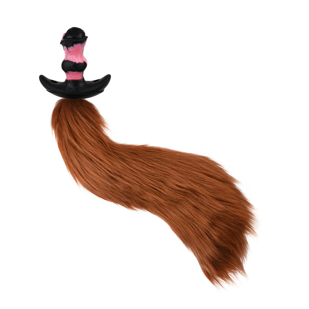 Paardenstaart Buttplug Siliconen Knot Dieren Accessoire