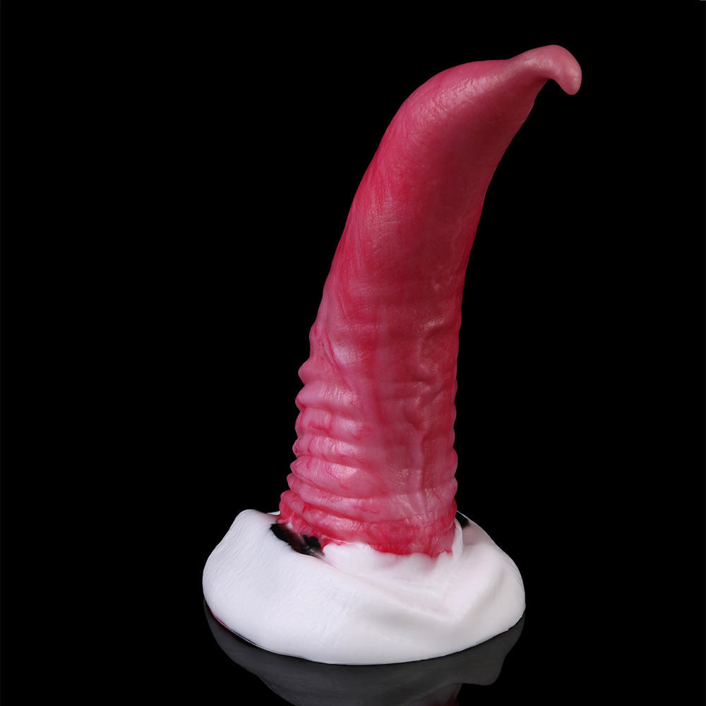 Roze Dolfijn Silicone Monsterdildo Met Zuignap