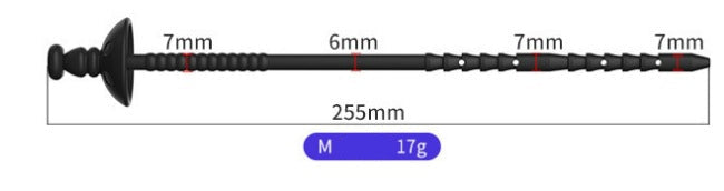 25.5cm Siliconen Spray Penis Plug BDSM